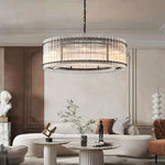 Sanrico Glass Round Chandelier 60"