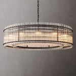 Sanrico Glass Round Chandelier 60"
