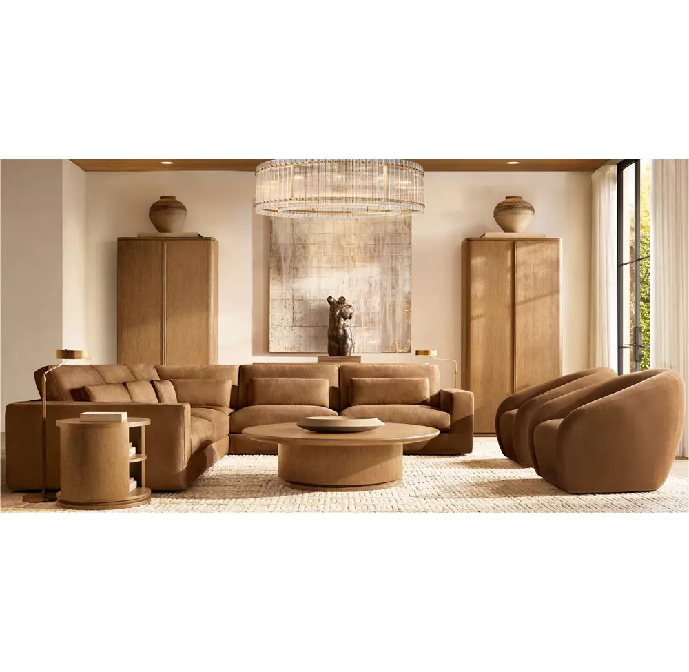 Sanrico Glass Round Chandelier 60"