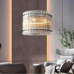 Sanrico Glass Round Chandelier 22"