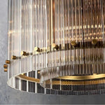 Sanrico Glass Round Chandelier 22"