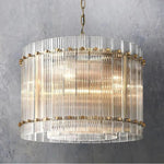 Sanrico Glass Round Chandelier 22"