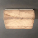 Rivent Alabaster Square Flush Mount
