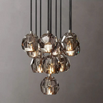 Boulle Round Cluster Chandelier 14"