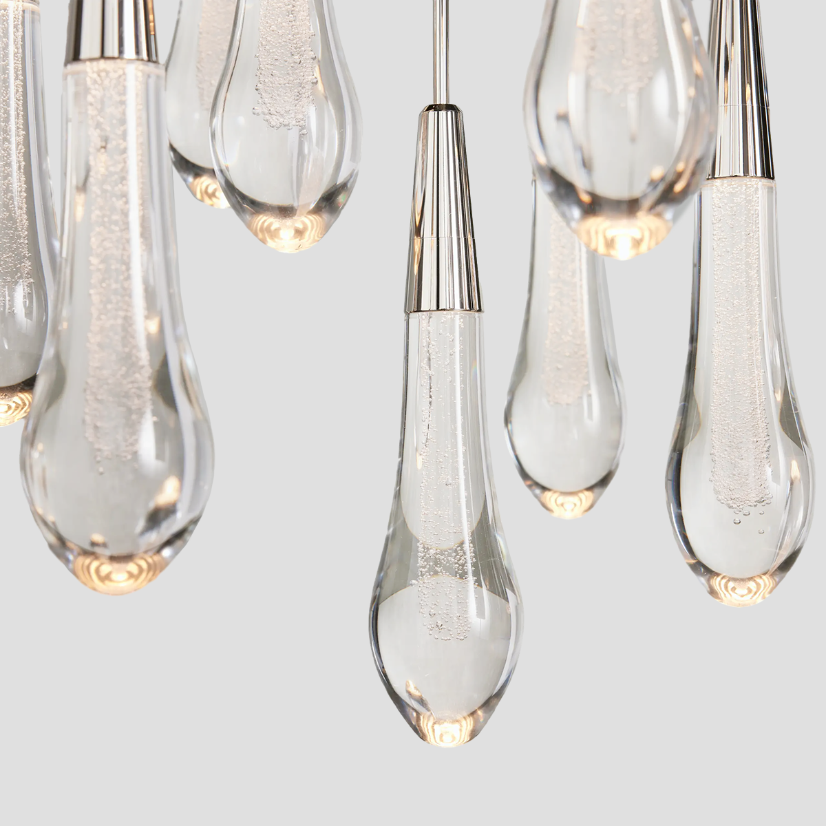 Soltaire Raindrop Round Chandelier
