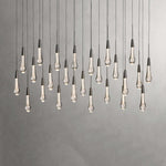 Soltaire Raindrop Linear Chandelier