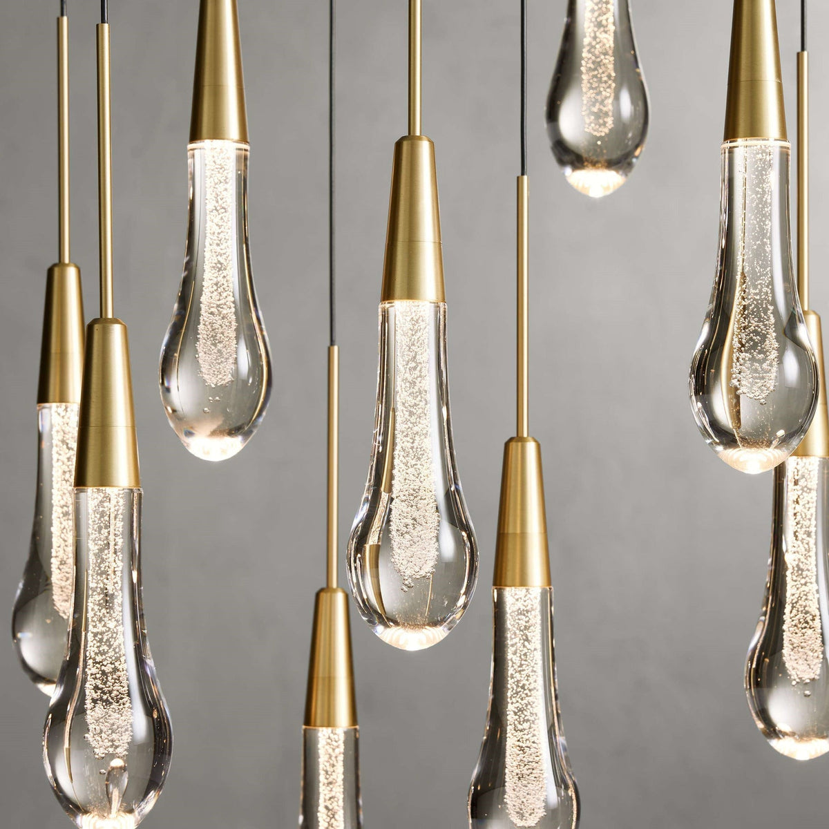 Soltaire Raindrop Linear Chandelier