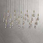 Soltaire Raindrop Linear Chandelier