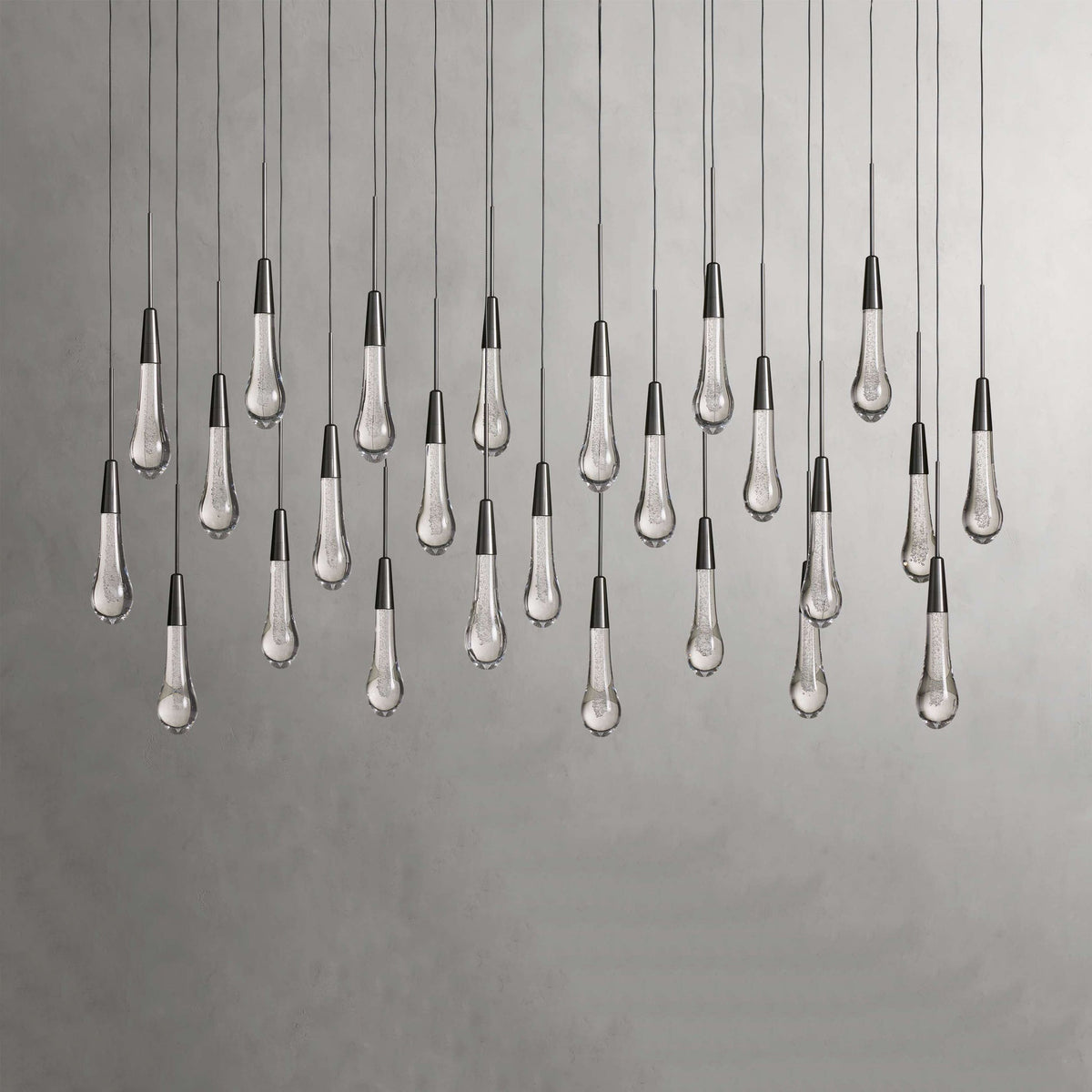 Soltaire Raindrop Linear Chandelier