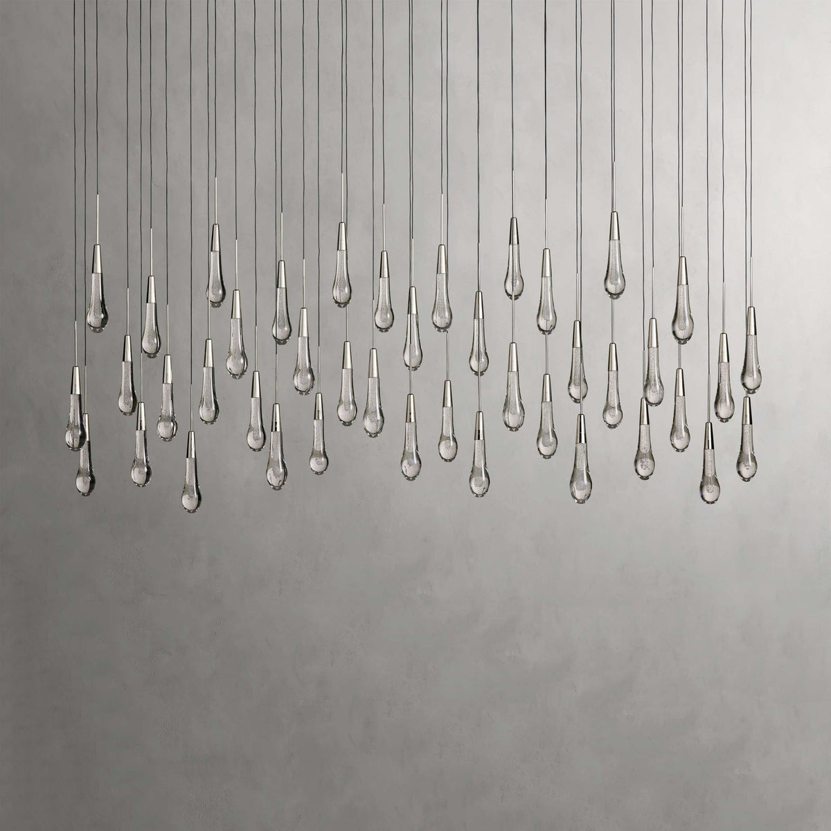 Soltaire Raindrop Linear Chandelier