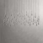 Soltaire Raindrop Linear Chandelier
