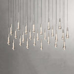 Soltaire Raindrop Linear Chandelier