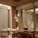 Raindrop Round Chandelier 8"