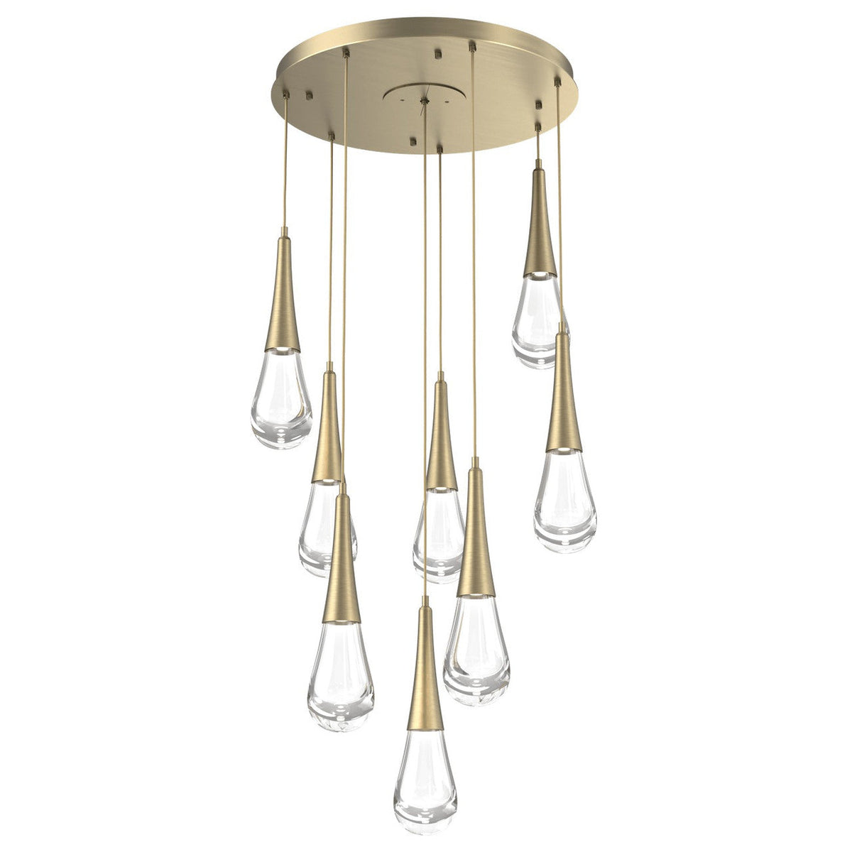 Water Drop Round Chandelier
