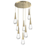 Water Drop Round Chandelier
