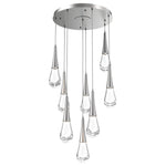 Water Drop Round Chandelier
