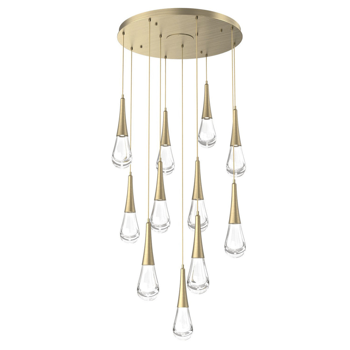 Water Drop Round Chandelier