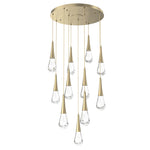 Water Drop Round Chandelier