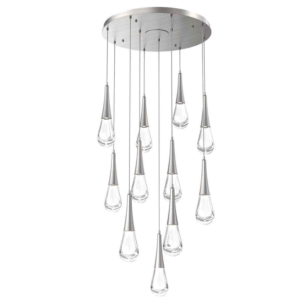 Water Drop Round Chandelier