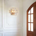 Ghiaccio Textured Wall Sconces