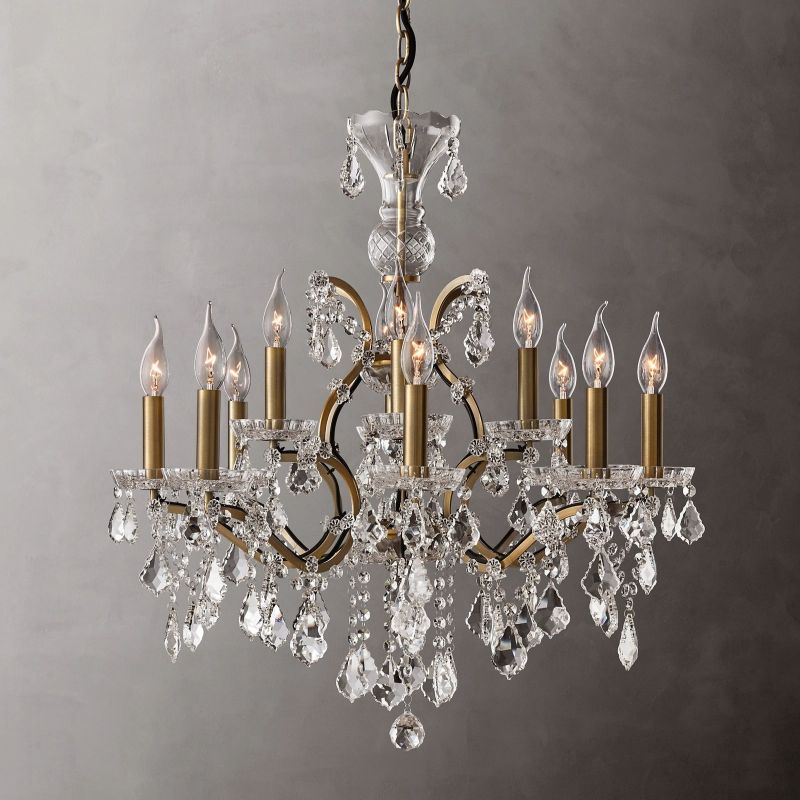 Lococo Round Chandelier 28"