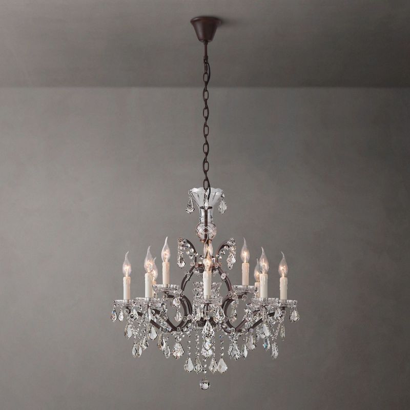 Lococo Round Chandelier 28"