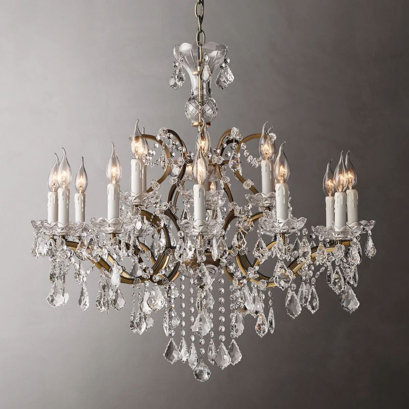 Lococo Round Chandelier 33"