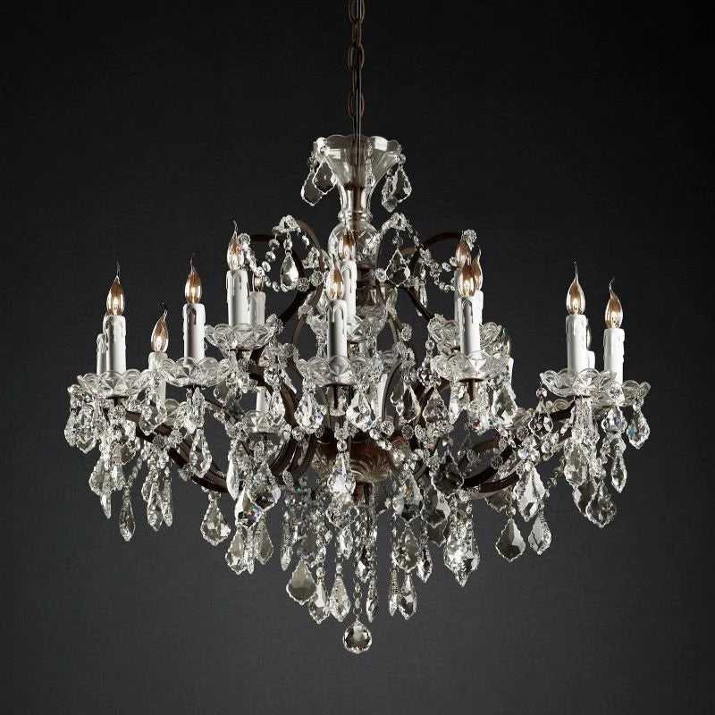 Lococo Round Chandelier 33"