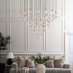 Soltaire Raindrop Round Chandelier