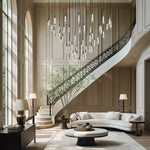 Soltaire Raindrop Round Chandelier