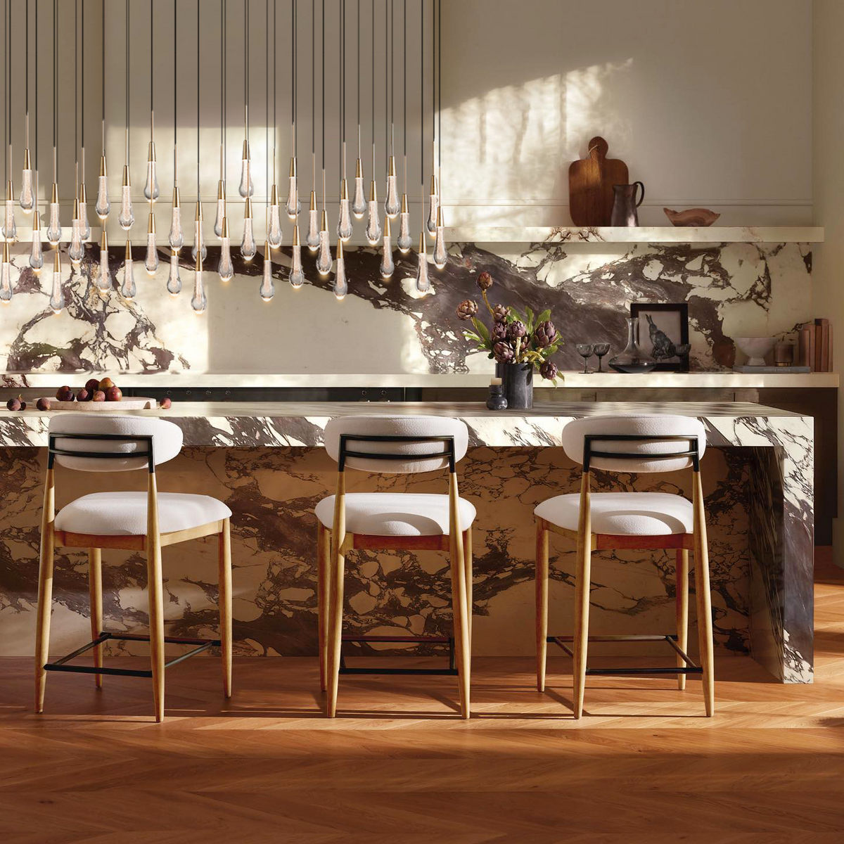 Soltaire Linear Chandelier