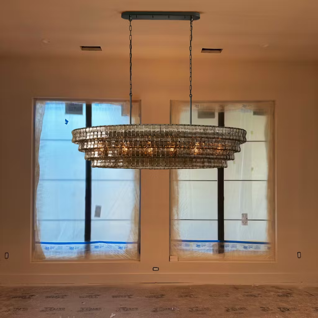 Ghiaccio Oval Chandelier