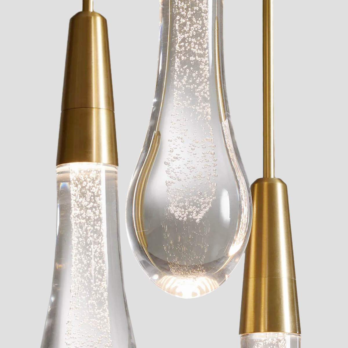 Soltaire Raindrop Round Chandelier