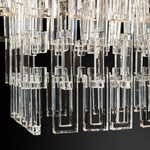 Marvion Tiered Rectangle Chandelier 72"