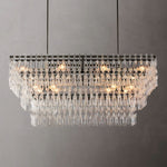 Marvion Tiered Rectangle Chandelier 60"