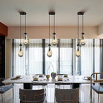 Raindrop Round Chandelier 5"