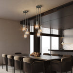 Raindrop Round Chandelier 8"