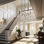 Soltaire Raindrop Round Chandelier