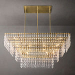 Marvion Tiered Rectangle Chandelier 72"
