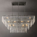 Marvion Tiered Rectangle Chandelier 72"