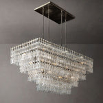Marvion Tiered Rectangle Chandelier 72"