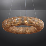 Halo Crystal Round Chandelier 59"