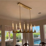 Cambray Linear Chandelier 67"