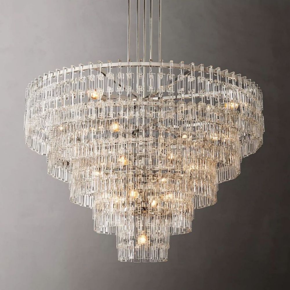 Marvion Tiered Round Chandelier 60"
