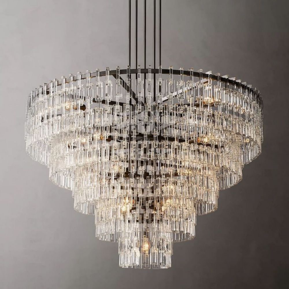 Marvion Tiered Round Chandelier 60"