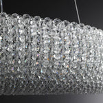 Halo Crystal Round Chandelier 59"