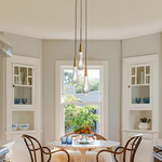 Soltaire Raindrop 3-Light Round Pendant