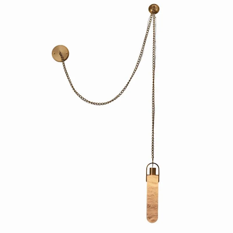 Alabaster 1 Light Pendant Light