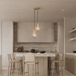 Raindrop Round Chandelier 5"