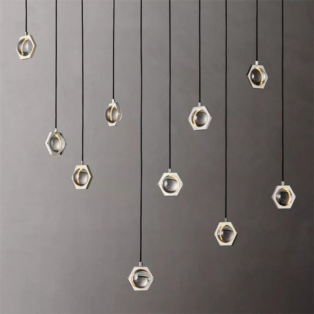 Eclavia Linear Chandelier 72"